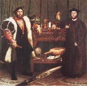 Hans holbein the younger The Ambassadors Spain oil painting artist